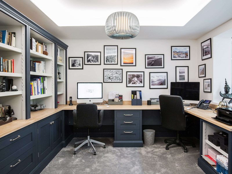A Bespoke Home Office Solution For A Busy Working Family